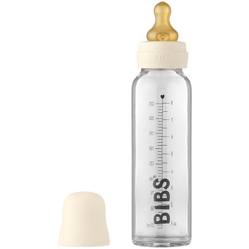 Baby Glass Bottle 225 ml biberon Ivory 225 ml - BIBS - Modalova