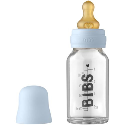 Baby Glass Bottle 110 ml biberón Baby Blue 110 ml - BIBS - Modalova