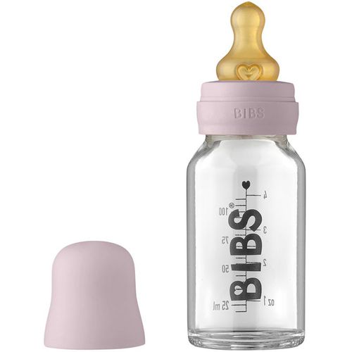 Baby Glass Bottle 110 ml biberón Dusky Lilac 110 ml - BIBS - Modalova