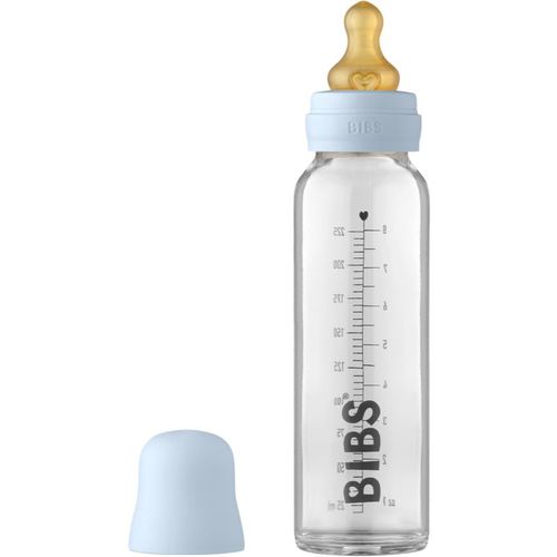 Baby Glass Bottle 225 ml Babyflasche Baby Blue 225 ml - BIBS - Modalova