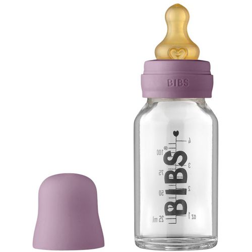 Baby Glass Bottle 110 ml biberon Mauve 110 ml - BIBS - Modalova