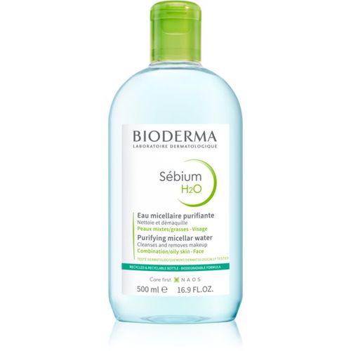 Sébium H2O acqua micellare per pelli grasse e miste 500 ml - Bioderma - Modalova