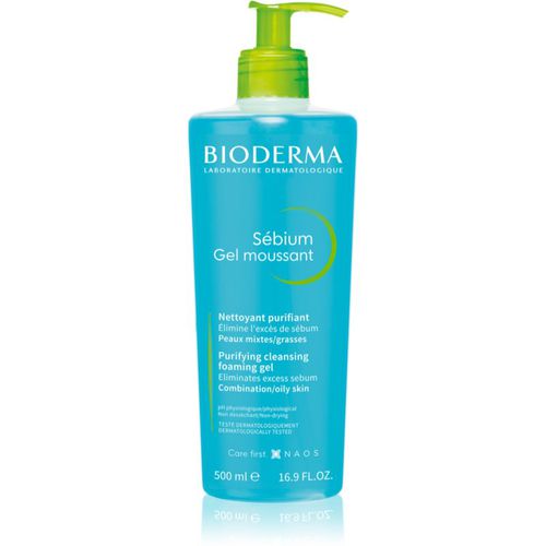 Sébium Gel Moussant gel detergente per pelli grasse e miste 500 ml - Bioderma - Modalova