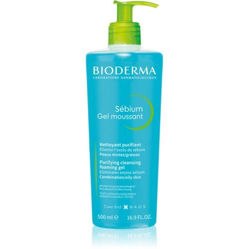 Sébium Gel Moussant gel limpiador para pieles grasas y mixtas 500 ml - Bioderma - Modalova