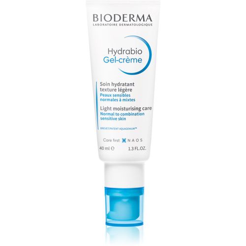 Hydrabio Gel-Crème crema-gel hidratante textura ligera para pieles sensible (normales y mixtas) 40 ml - Bioderma - Modalova