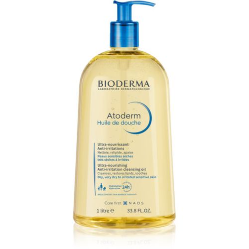 Atoderm Shower Oil aceite de ducha calmante nutrición profunda para pieles secas e irritadas 1000 ml - Bioderma - Modalova