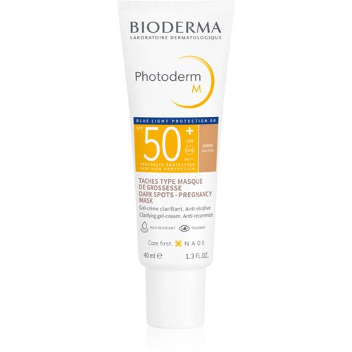 Photoderm M crema protectora con color antimanchas oscuras SPF 50+ tono Golden 40 ml - Bioderma - Modalova