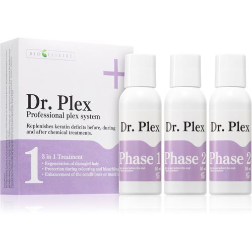 Dr. Plex tratamiento renovador para cabello maltratado o dañado 3x50 ml - Bioélixire - Modalova