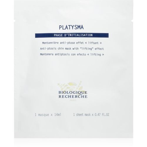 Platysma maschera in tessuto effetto lifting per rassodare il collo e il mento 14 ml - Biologique Recherche - Modalova