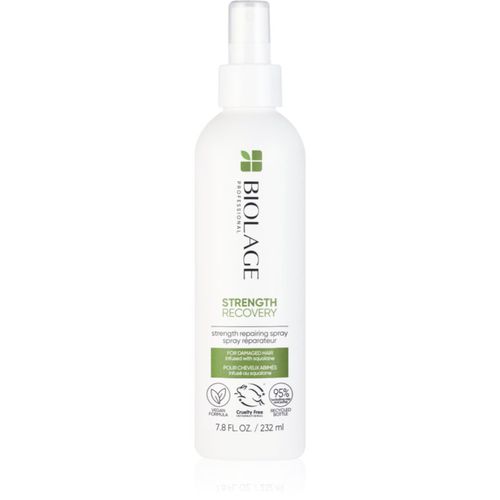 Strength Recovery tratamiento fortificante sin aclarado para cabello maltratado o dañado 232 ml - Biolage - Modalova