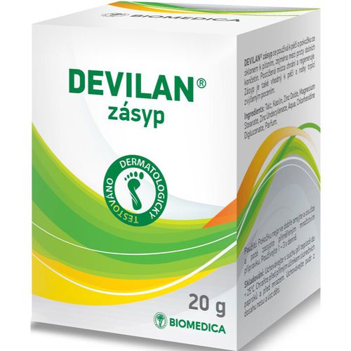 Devilan polvos de talco para pies 20 g - Biomedica - Modalova