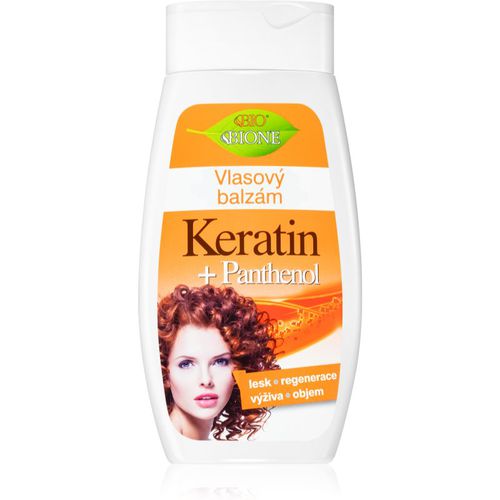 Keratin + Panthenol bálsamo regenerador para cabello 260 ml - Bione Cosmetics - Modalova