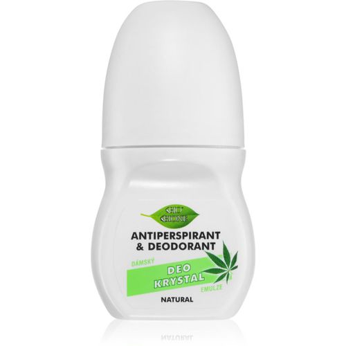 Cannabis antitranspirante roll-on con aroma de flores 80 ml - Bione Cosmetics - Modalova