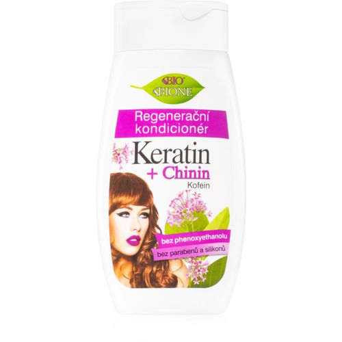 Keratin + Chinin acondicionador regenerador para cabello 260 ml - Bione Cosmetics - Modalova