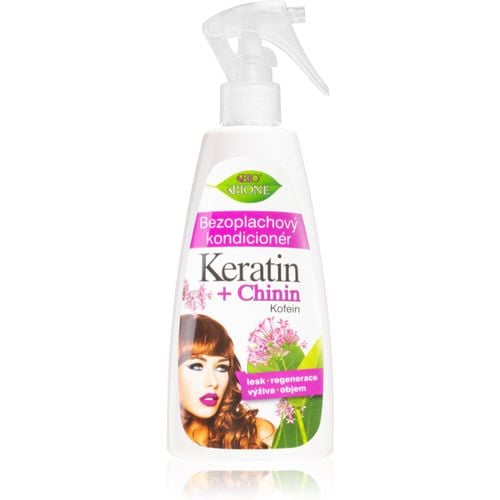 Keratin + Chinin acondicionador sin aclarado 260 ml - Bione Cosmetics - Modalova