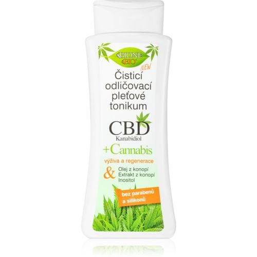 Cannabis CBD lozione tonica viso struccante e detergente con CBD 255 ml - Bione Cosmetics - Modalova