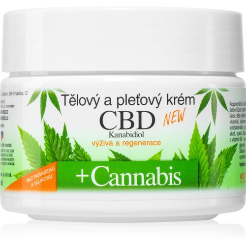 Cannabis CBD crema nutritiva para rostro y cuerpo con CBD 260 ml - Bione Cosmetics - Modalova