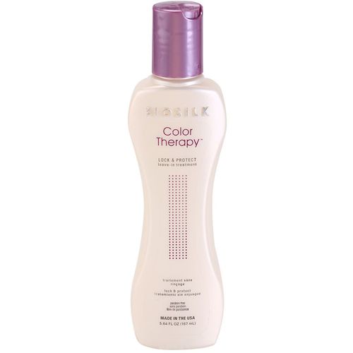 Color Therapy Lock & Protect cuidado sin aclarado para cabello teñido 167 ml - Biosilk - Modalova