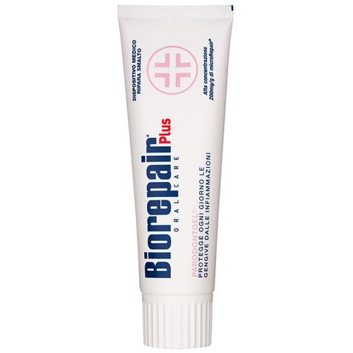 Plus Parodontgel dentifricio lenitivo per stimolare la rigenerazione delle gengive infiammate 75 ml - Biorepair - Modalova