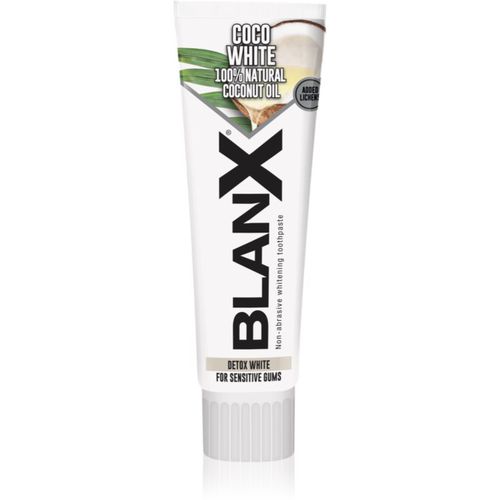 White Detox Coconut pasta de dientes blanqueadora con aceite de coco 75 ml - BlanX - Modalova