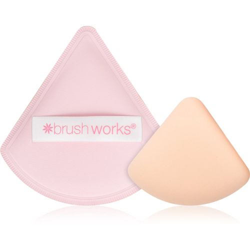 Triangular Powder Puff Duo Schaumstoffapplikator für Make up - Brushworks - Modalova