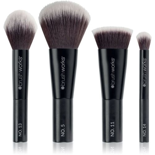 On The Move Makeup Minis Complexion set di pennelli - Brushworks - Modalova