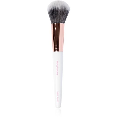 Blush Brush White & Gold brocha para colorete 1 ud - Brushworks - Modalova