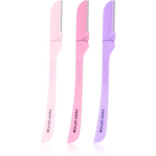 Precision Eyebrow Razors Mixed navaja de cejas - Brushworks - Modalova