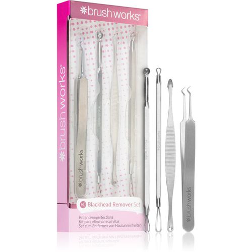 Blackhead & Blemish Remover Set set (per una pulizia in profondità) - Brushworks - Modalova