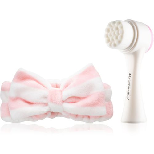 Luxury Facial Cleansing Brush & Headband set per la pulizia della pelle - Brushworks - Modalova