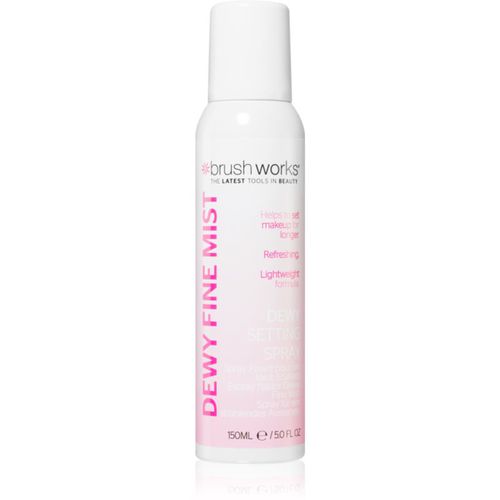 Dewy Fine Mist Make-up Fixierspray 150 ml - Brushworks - Modalova