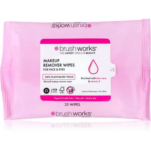 Makeup Remover Wipes toallitas desmaquillantes 25 ud - Brushworks - Modalova