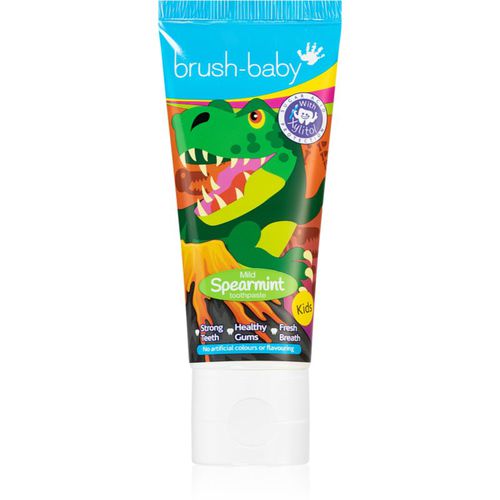 Dinosaur pasta de dientes para niños a partir de 36 meses 50 ml - Brush Baby - Modalova