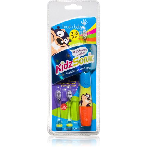 KidzSonic spazzolino da denti elettrico + testina di ricambio 1 pz - Brush Baby - Modalova