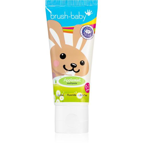 Applemint dentifricio per bambini 0 – 36 mesi 50 ml - Brush Baby - Modalova