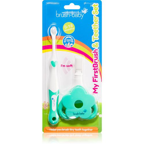 Applemint cepillo de dientes para niños 3 ud - Brush Baby - Modalova