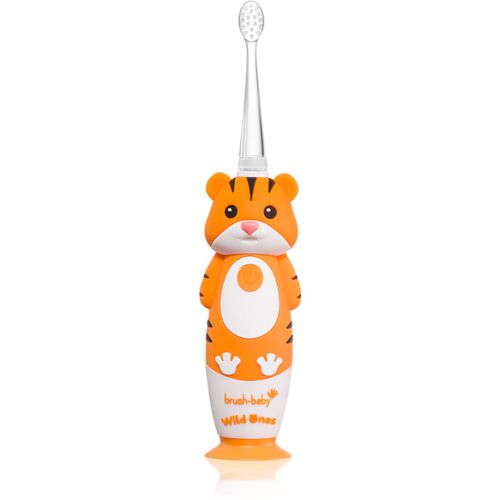 WildOnes WildOne spazzolino da denti elettrico + 2 testine di ricambio per bambini Tiger 1 pz - Brush Baby - Modalova