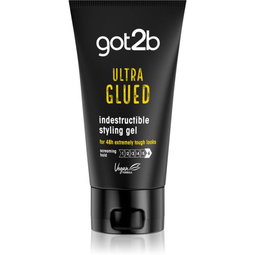 Ultra Glued gel para dar definición al peinado fijación ultra fuerte 150 ml - got2b - Modalova