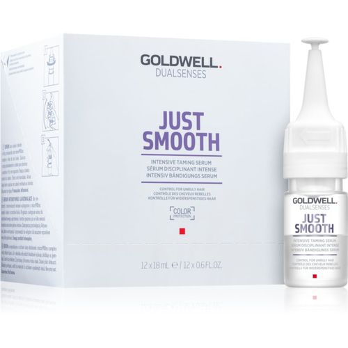 Dualsenses Just Smooth sérum alisador para cabello encrespado y rebelde 12x18 ml - Goldwell - Modalova