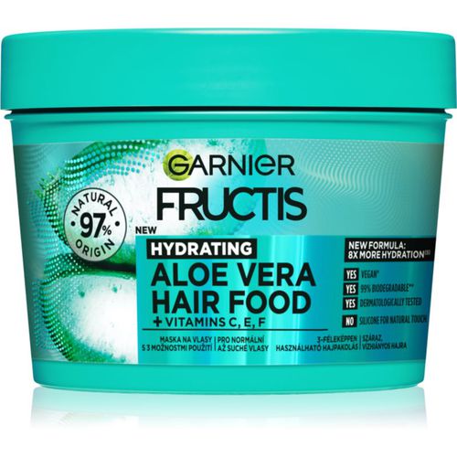 Fructis Aloe Vera Hair Food Hydratisierende Maske Für normales bis trockenes Haar 400 ml - Garnier - Modalova