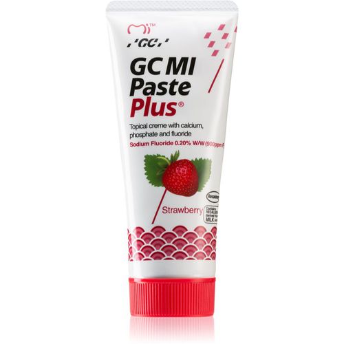 MI Paste Plus crema rimineralizzante protettiva per denti sensibili al fluoro aroma Strawberry 35 ml - GC - Modalova