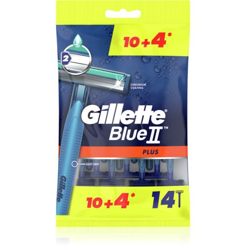 Blue II Plus maquinillas de afeitar desechables para hombre 14 ud - Gillette - Modalova