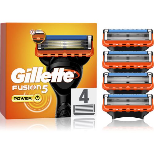 Fusion5 Power lame di ricambio 4 pz - Gillette - Modalova