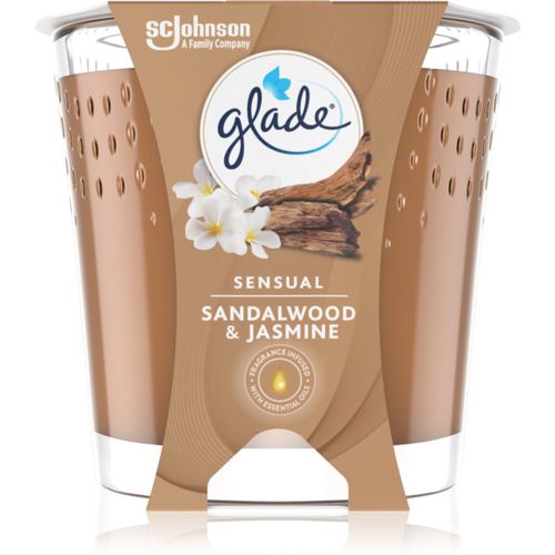 Sensual Sandalwood & Jasmine candela profumata 129 g - Glade - Modalova