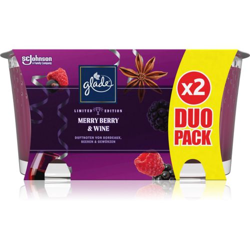 Merry Berry & Wine Duftkerze Duo 2x129 g - Glade - Modalova