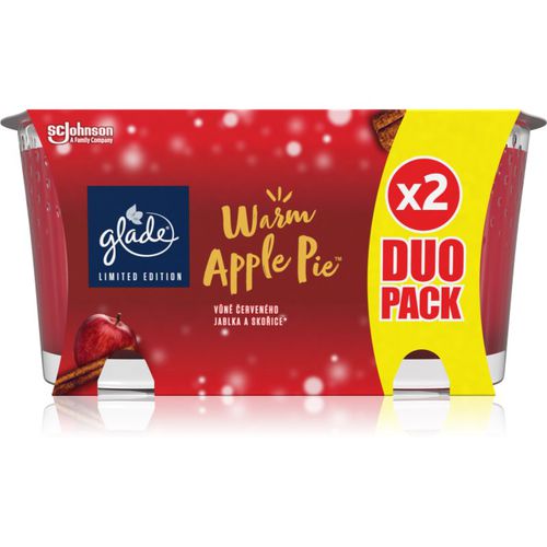 Warm Apple Pie Duftkerze Duo Duft Apple, Cinnamon, Baked Crisp 2x129 g - Glade - Modalova