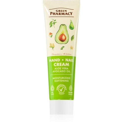 Aloe Hand Cream crema hidratante y emoliente para manos y uñas 100 ml - Green Pharmacy - Modalova