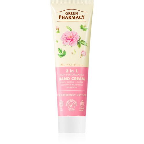 Rose Hand Cream nährende und feuchtigkeitsspendende Creme für Hände und Fingernägel 100 ml - Green Pharmacy - Modalova