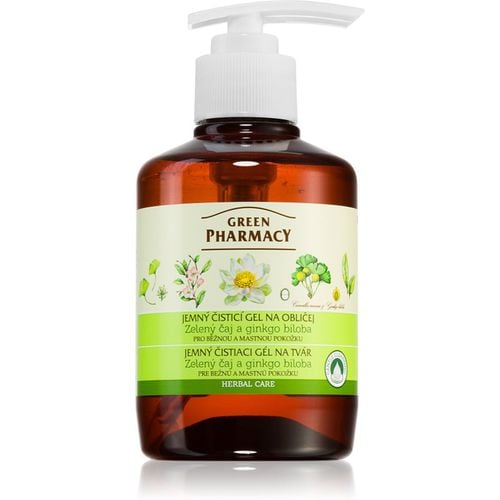 Green Tea Face Wash gel limpiador suave para pieles grasas y mixtas 270 ml - Green Pharmacy - Modalova