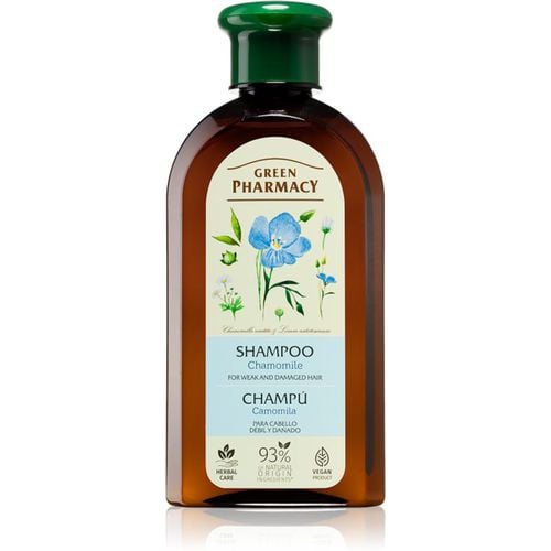 Chamomile Shampoo shampoo per capelli deboli e danneggiati 350 ml - Green Pharmacy - Modalova